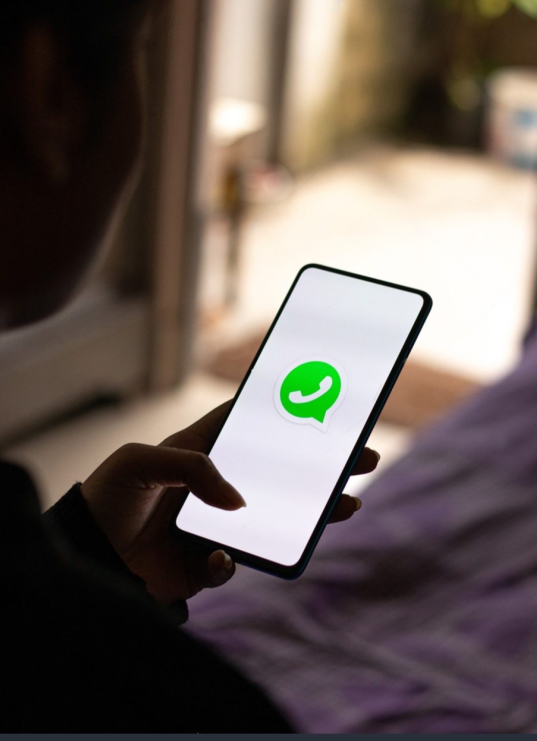 Ordering meat on WhatsApp